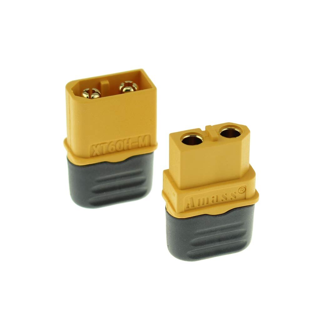 Amass 10 Pair XT60H Bullet Connector Plug + Aluminum Welding Soldering Insulate Station Jig RC Tools for XT60 XT90 Deans