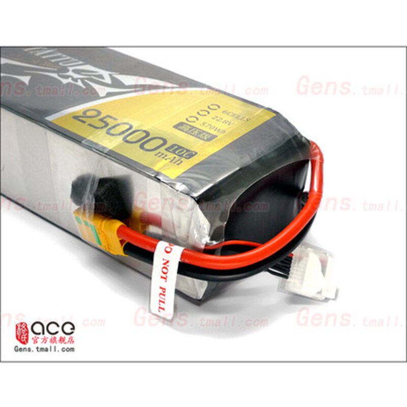 Tattu UAV HV Lipo Battery 22000mAh 25000mAh 32000mAh 6S 22.8V 25C 10C for Large Model Aircraft Experimental Robots Dynamics