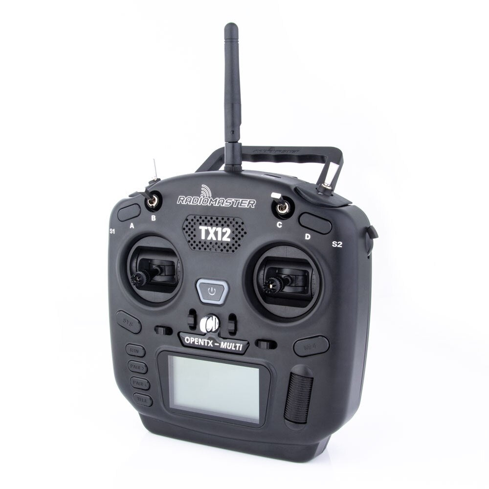 In Stock RadioMaster TX12 Radio Control Transmitter Hall Gimbal OpenTX Multi-Module 16ch Digital Proportional
