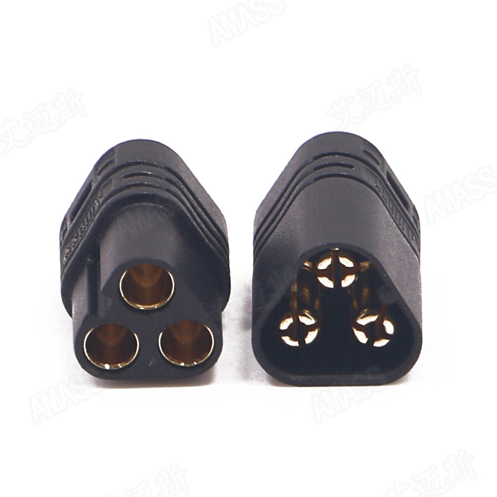 3 pair AMASS MT60 3.5mm 3 pole Bullet Connector Plug Set For RC ESC to Motor for RC Multicopter Quadcopter Airplane