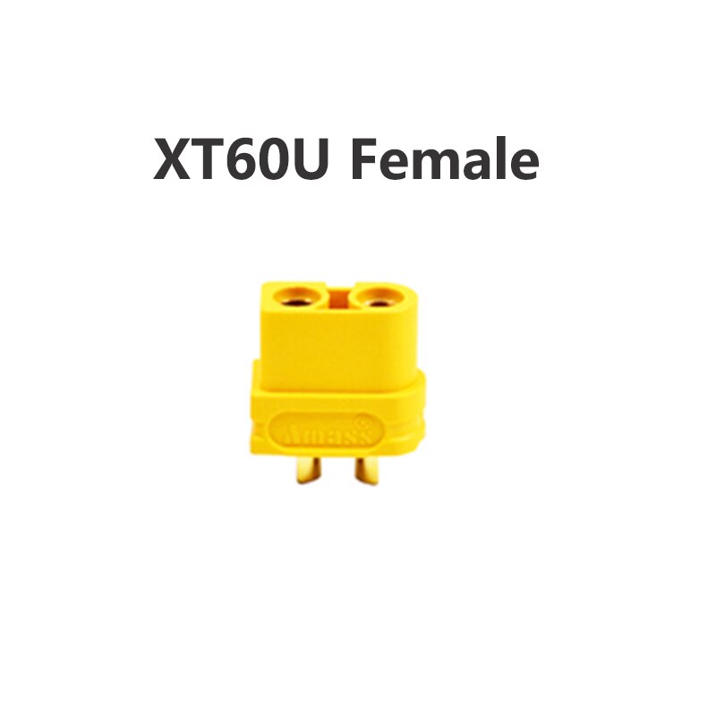 Wholesale 500pcs Amass XT60U XT60U-F Plug XT60 Connector with 3.5mm Gold Plated Banana Plug For Rc Drone Car Boat