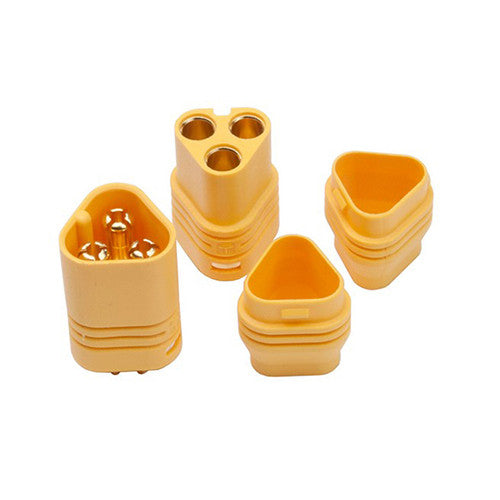 3 pair AMASS MT60 3.5mm 3 pole Bullet Connector Plug Set For RC ESC to Motor for RC Multicopter Quadcopter Airplane
