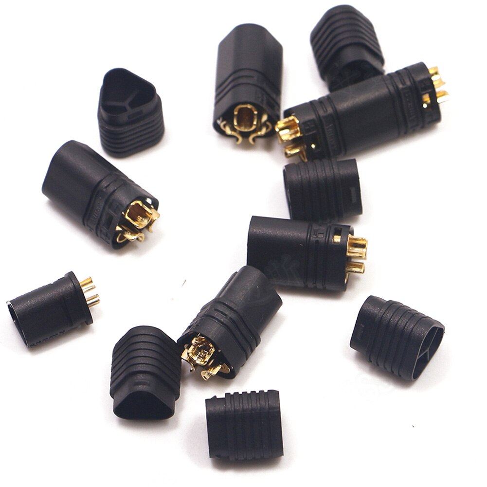 3 pair AMASS MT60 3.5mm 3 pole Bullet Connector Plug Set For RC ESC to Motor for RC Multicopter Quadcopter Airplane