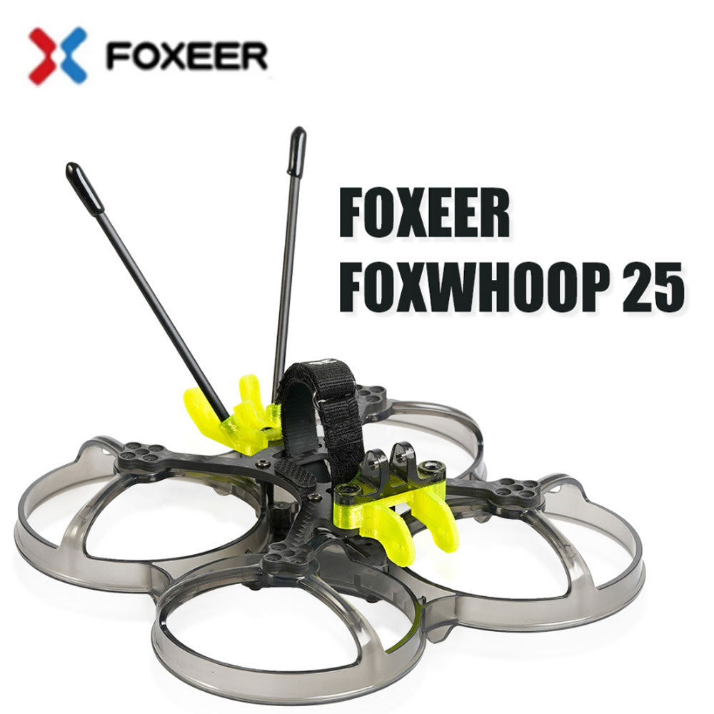 Foxeer Foxwhoop 25 104mm T700 Carbon Fiber Unbreakable Cinewhoop Frame for Vista HDzero Analog FPV 2.5inch Freestyle Drones