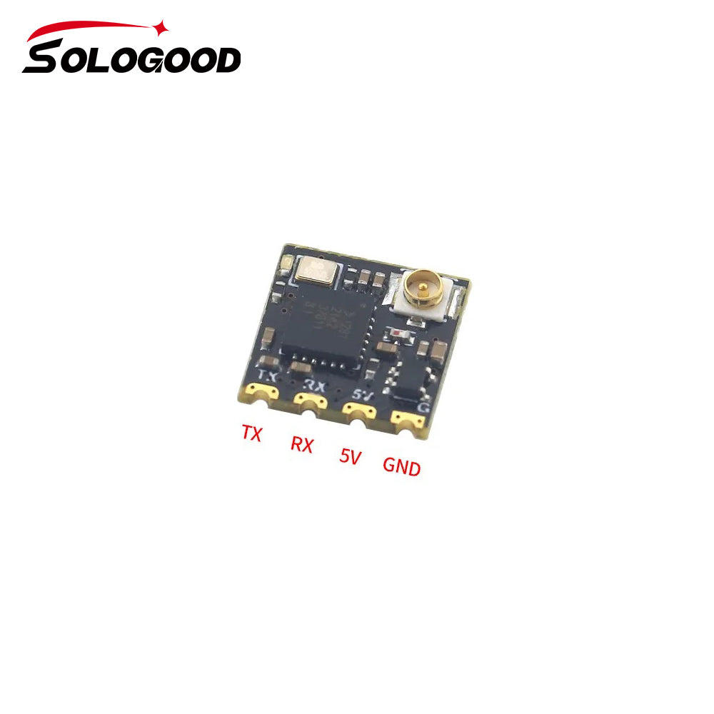 SoloGood ELRS MINI Receiver EPW5 2.4G ExpressLRS ELRS Nano Long Range Receiver RX for ES24TX Series RC Airplane FPV Long Range LR4 LR7