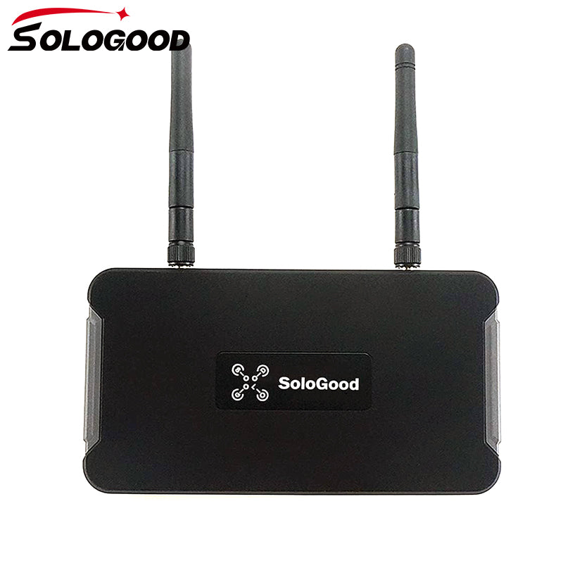 SoloGood 800*480 5.8G FPV Monitor with DVR 40CH 4.3 Inch LCD Display 16:9 NTSC/PAL Auto Search Video Recording