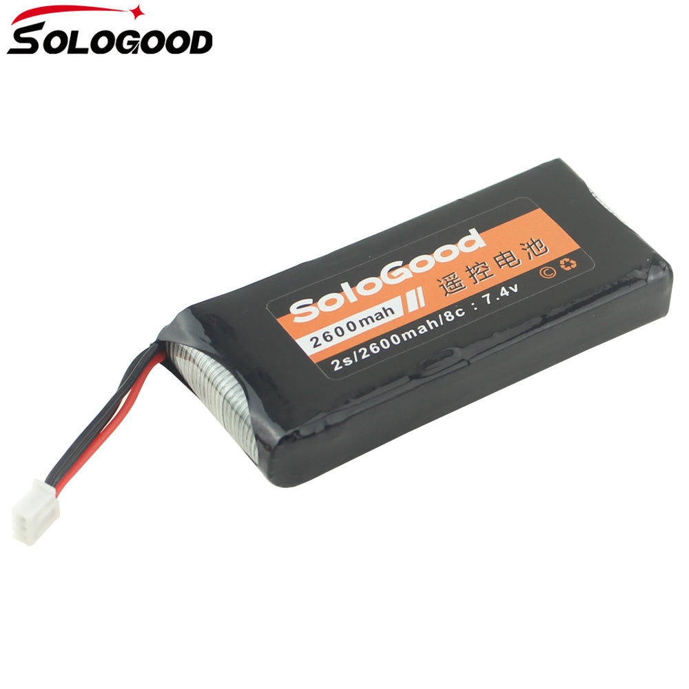 SoloGood Lipo Battery 1/2/3S  2200/2600/3200/4400mAh Remote Control Battery  For RadioLink Frsky WFLY  Model