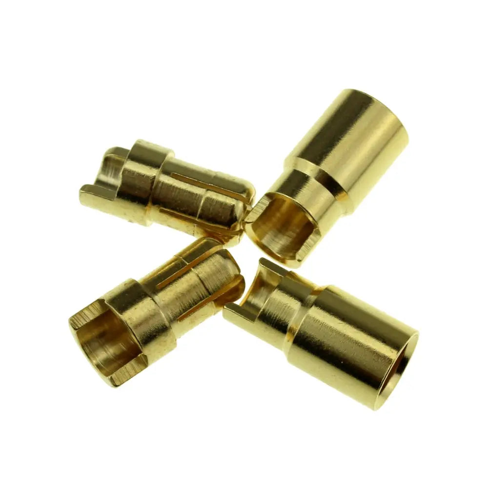 10pair New Amass Banana Plug 2mm 3.5mm 4mm 5.5mm 6mm 6.5mm Bullet Female Male Connectors Gold Plated Copper Semicircle - Image #4