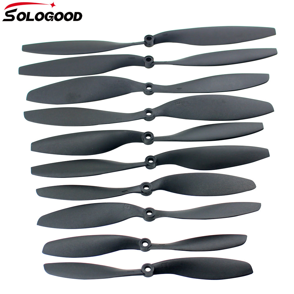 SoloGood 5Pairs 8045/9047/1045/1147/1245  Carbon Fiber Nylon Propeller CW/CCW Prop For RC Qudcopter UAV Drone VS APC Prop