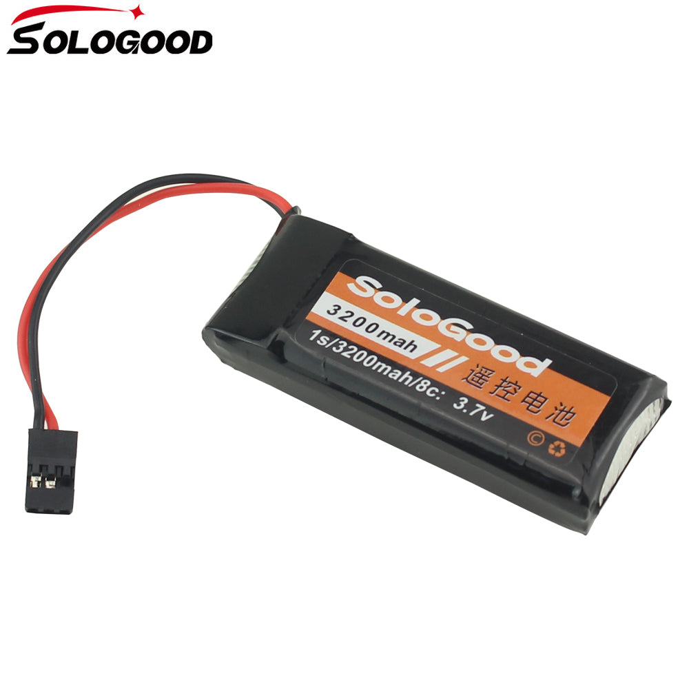 SoloGood Lipo Battery 1/2/3S  2200/2600/3200/4400mAh Remote Control Battery  For RadioLink Frsky WFLY  Model