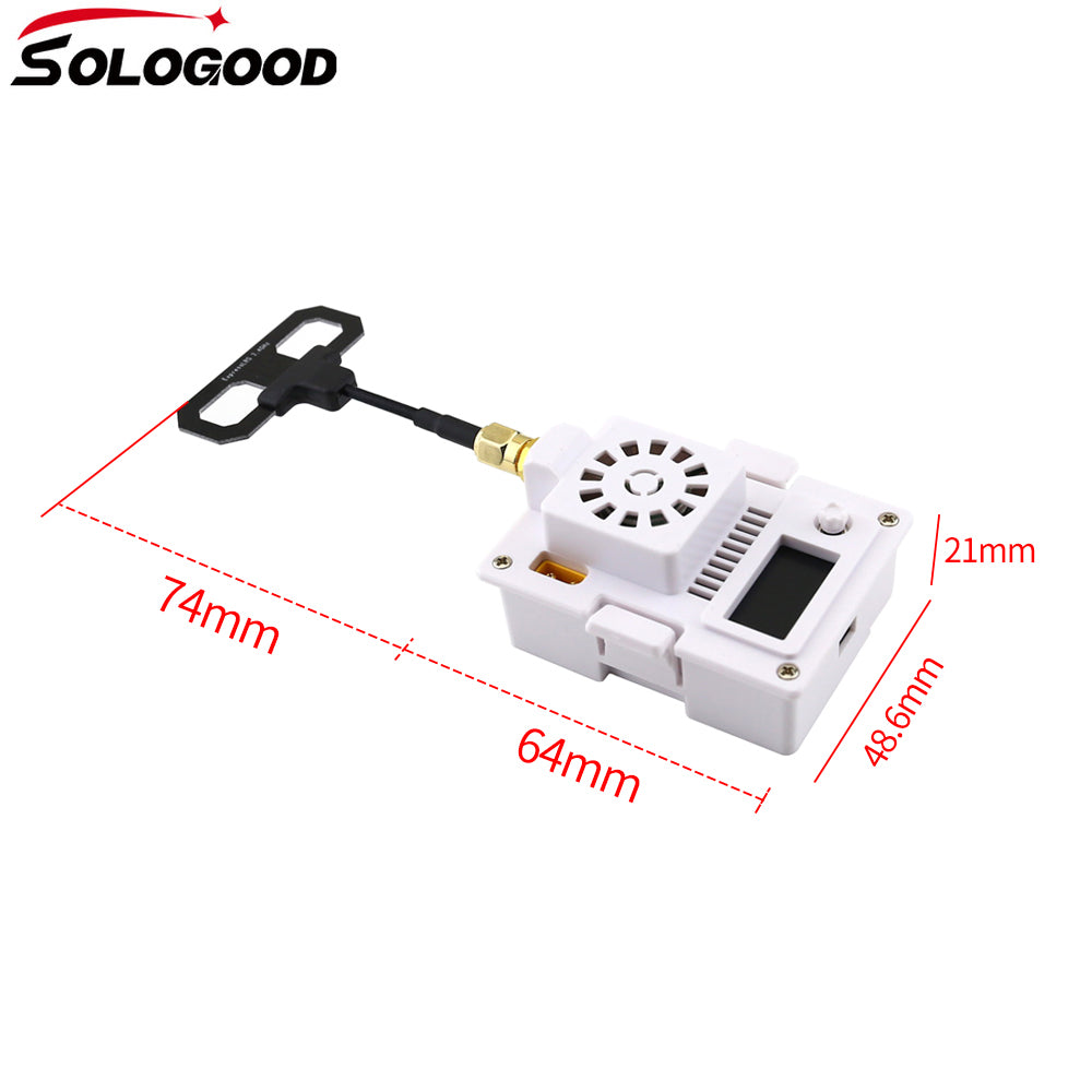 SoloGood ELRS 2.4G High-Frequency Head  Voyage High Brush 500Hz Signal  Enhancement General JR Warehouse External Power Supply