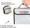 SoloGood Portable Fireproof Explosion-Proof Lipo Battery Safety Bag Airforth Silver for RC Vehicle Airplane Helicopter Batteries