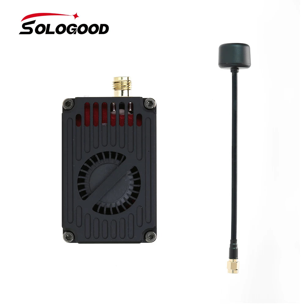 SoloGood 3.3G 4W VTX Supports IRC Tramp Protocol 7-30V Video Transmitter  3.3GHz Glasses VRX Module