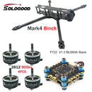 SoloGood Mark4 8inch FPV Dron Frame Soulload 2812 900KV 5-8S Brushless Motor SoloGood F722 V1 60A Stack ICM42688P for FPV Drones