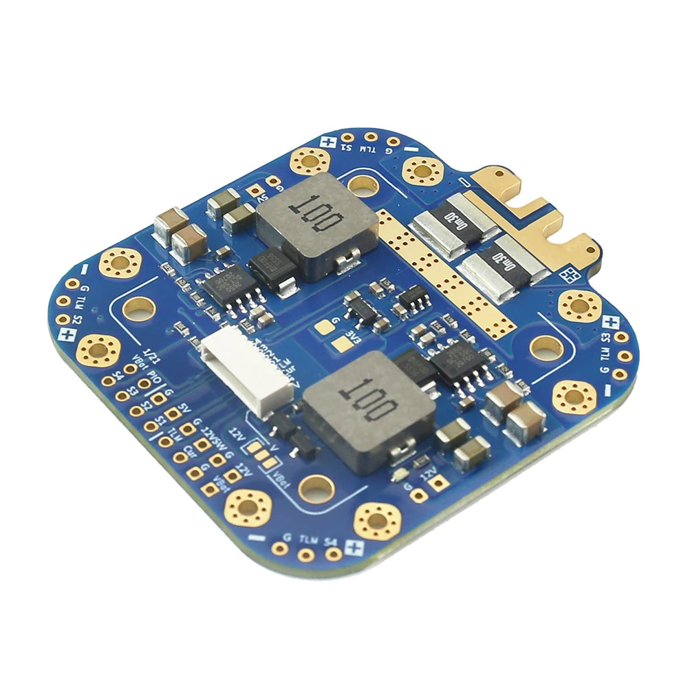 FCHUB-12S PDB Board 5V & 12V Output w/ Current Sensor 3-12S Lipo
