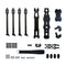 SoloGood Mark4 8inch 366mm 6mm Arm Frame 3K Carbon Fiber Kit Gemfan 8040 8X4X3 3-Blade 8inch Glass Fiber CW CCW Propeller