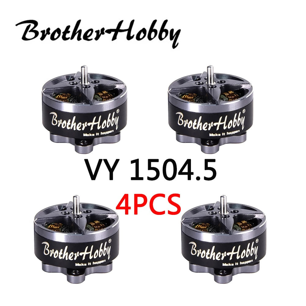 4PCS Brotherhobby VY 1504.5 2650KV / 2950KV / 3950KV Brushless Motor For FPV Multicopter for RC Drone
