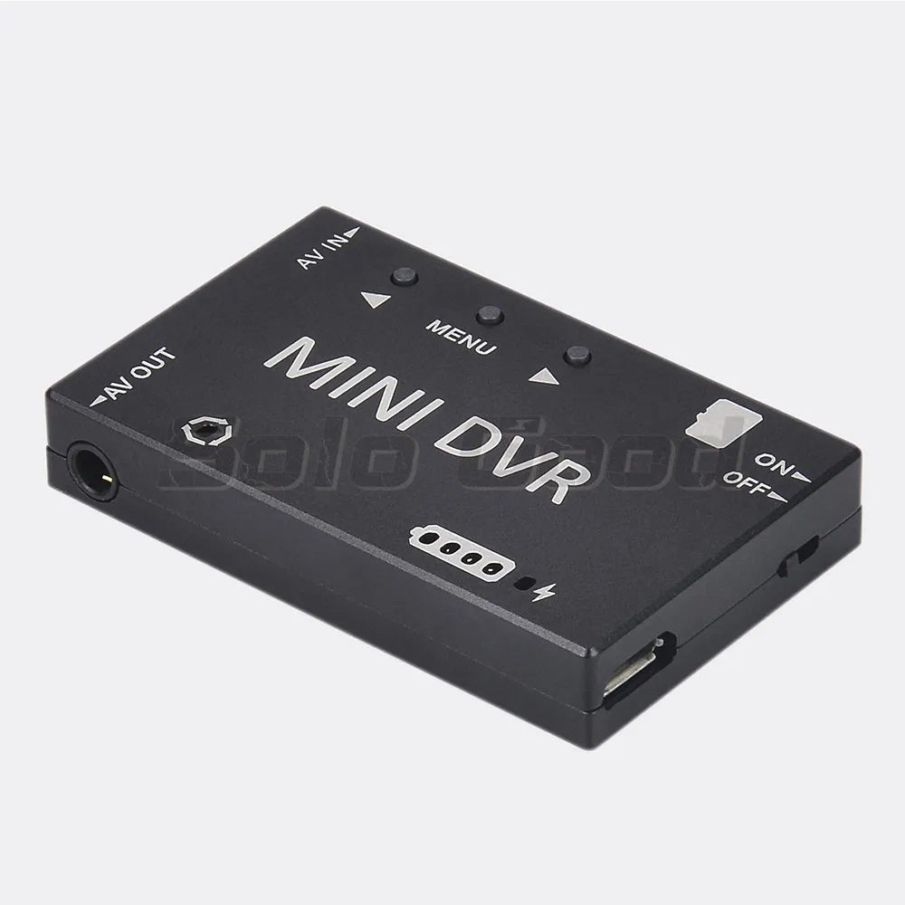 Mini FPV DVR Module 5.8Ghz FPV Goggles NTSC/PAL Switchable Built-in Battery Video Audio FPV Recorder for  FPV Racing Drone