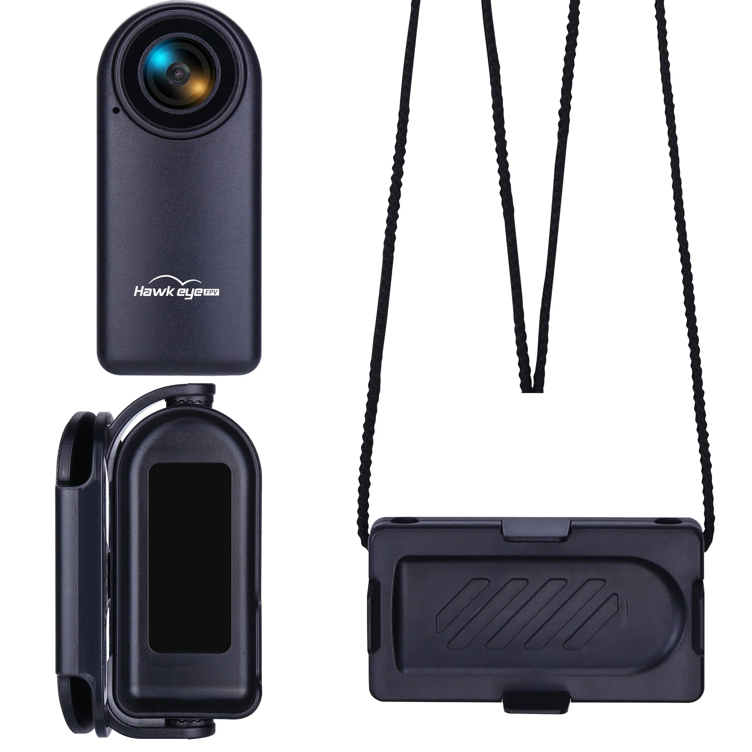 Newest Hawkeye 4K Thumb 3 Camera Video Smooth/ Big Battery/wifi/Magnatic Support AV out/RC Remote Control