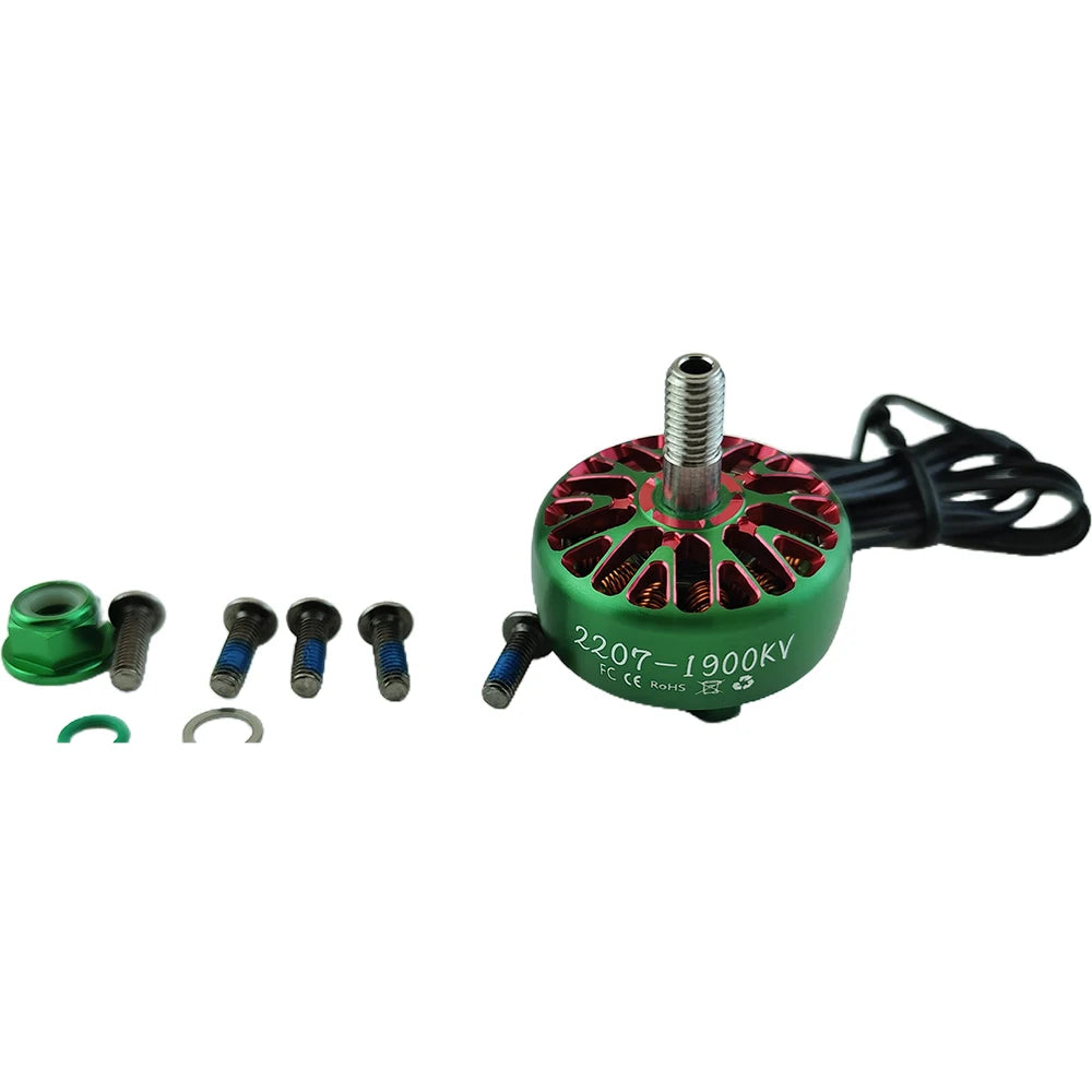 4pcs SoloGood 2207 1900KV 3S FPV Brushless Motor