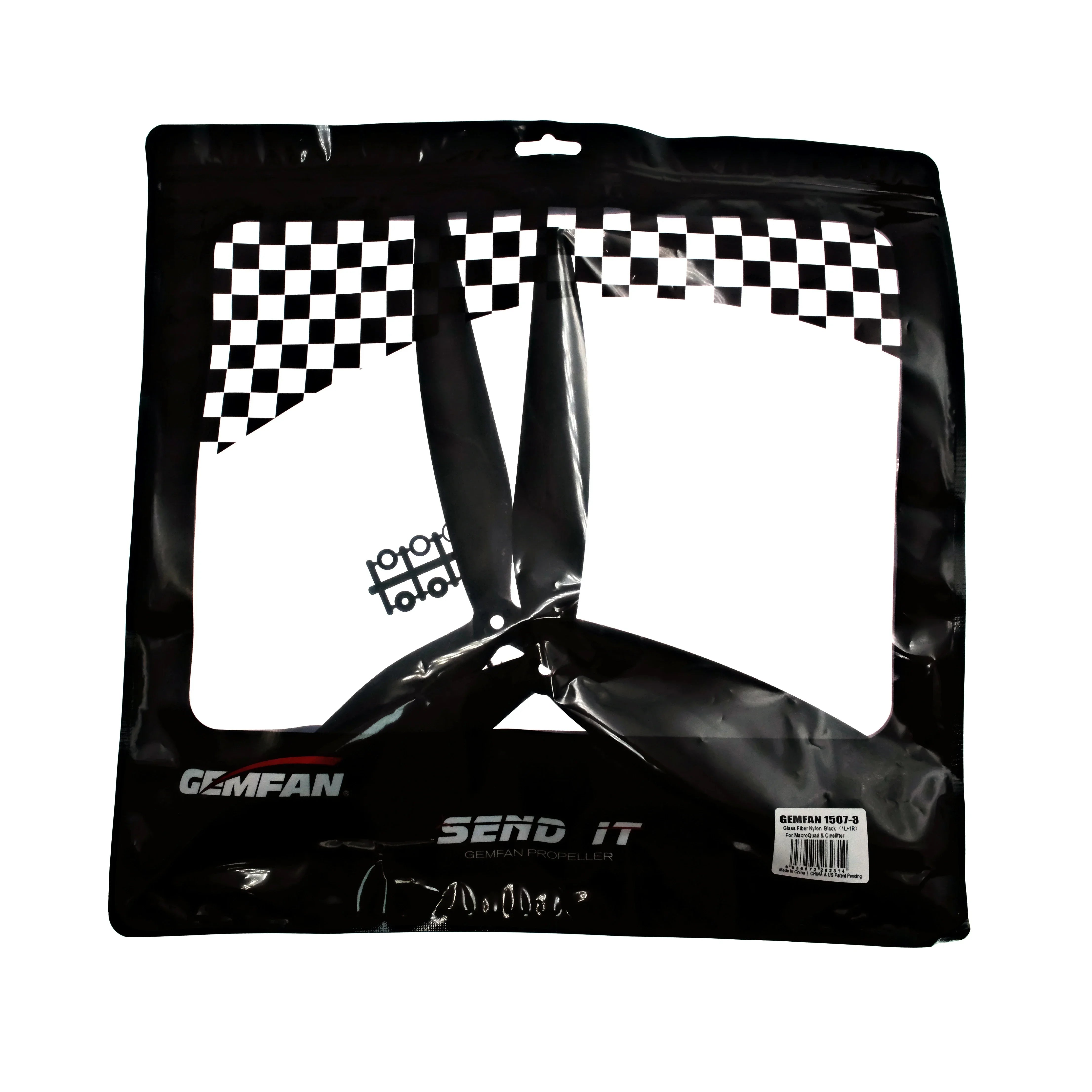 Gemfan 1507 15inch 3-Blade FPV Propeller Glass Fiber Nylon For FPV 15inch RC Multirotor Cinelifter Long Range 4218