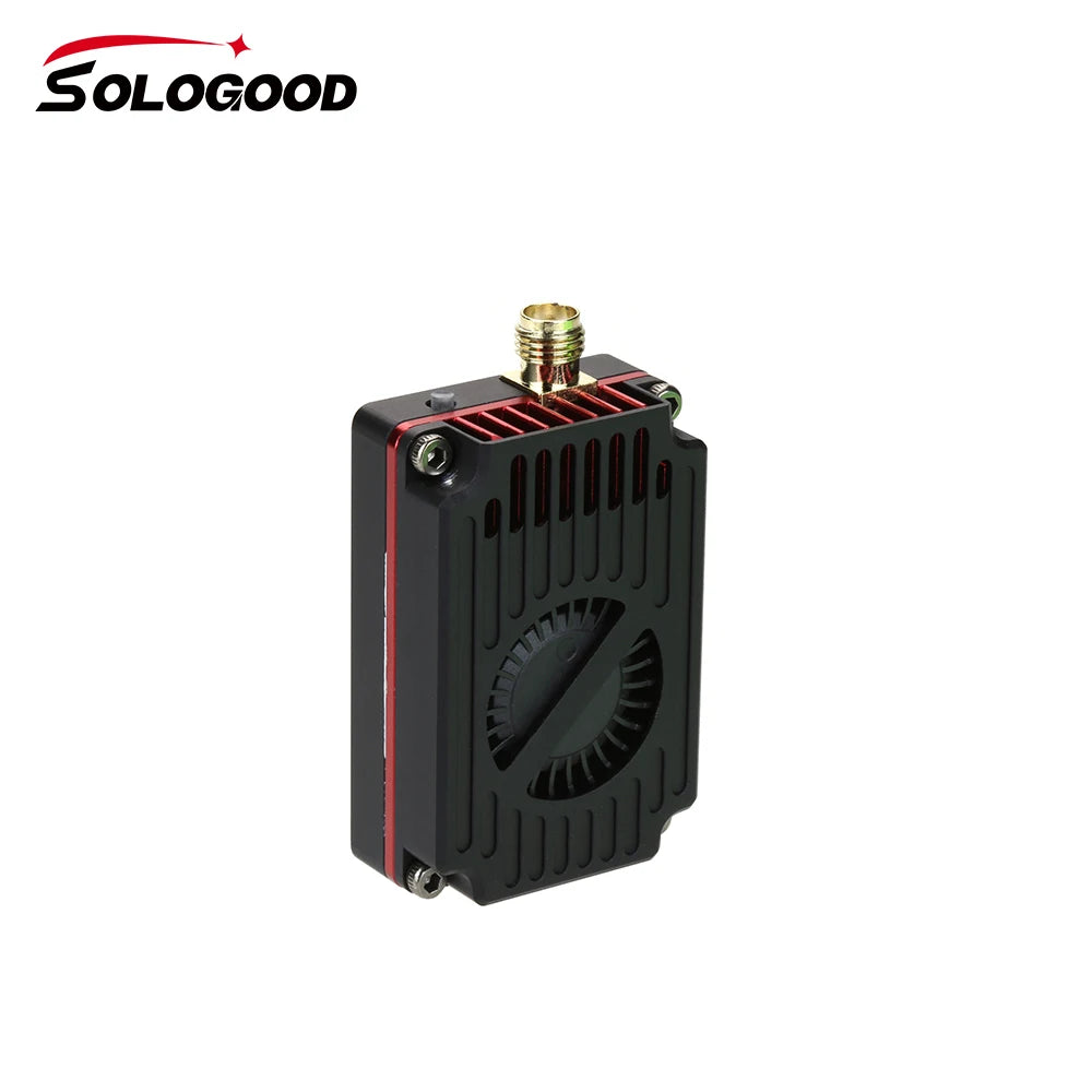 SoloGood 3.3G 4W VTX Supports IRC Tramp Protocol 7-30V Video Transmitter  3.3GHz Glasses VRX Module