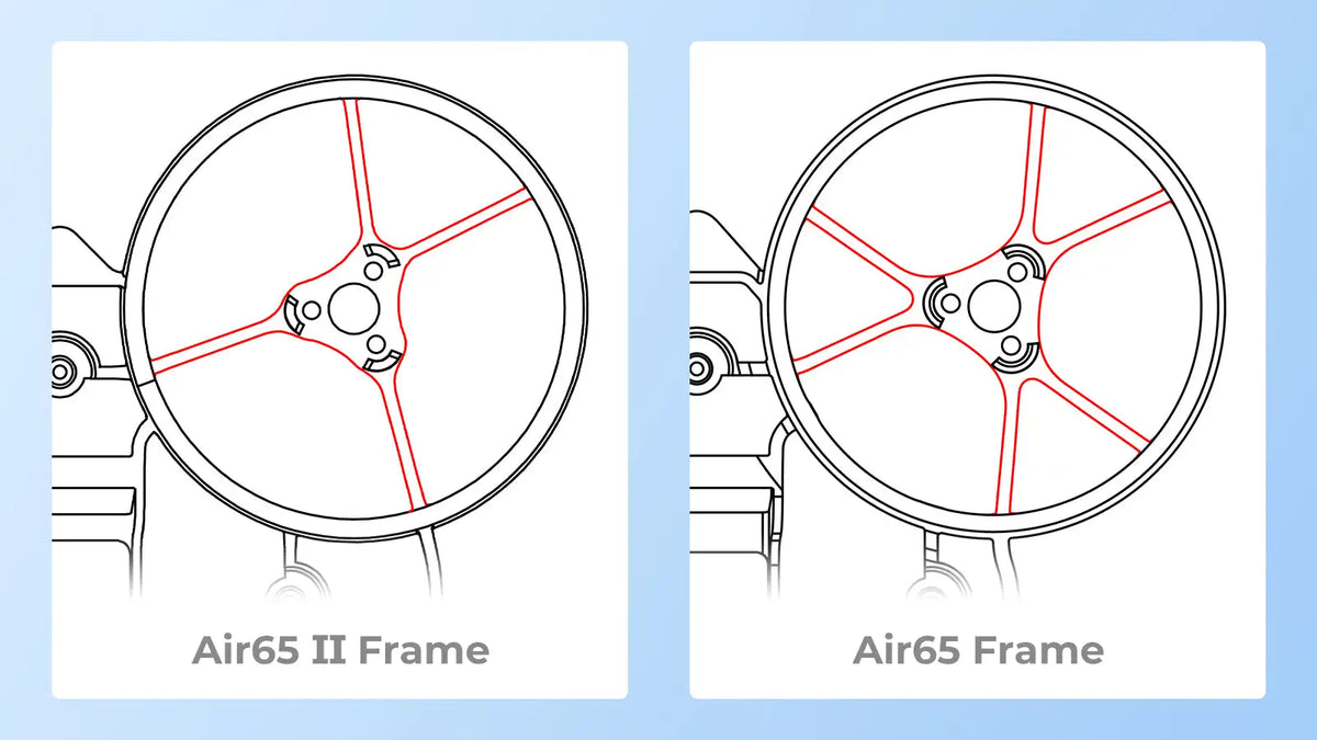 BETAFPV Air65 II Brushless Whoop Frame
