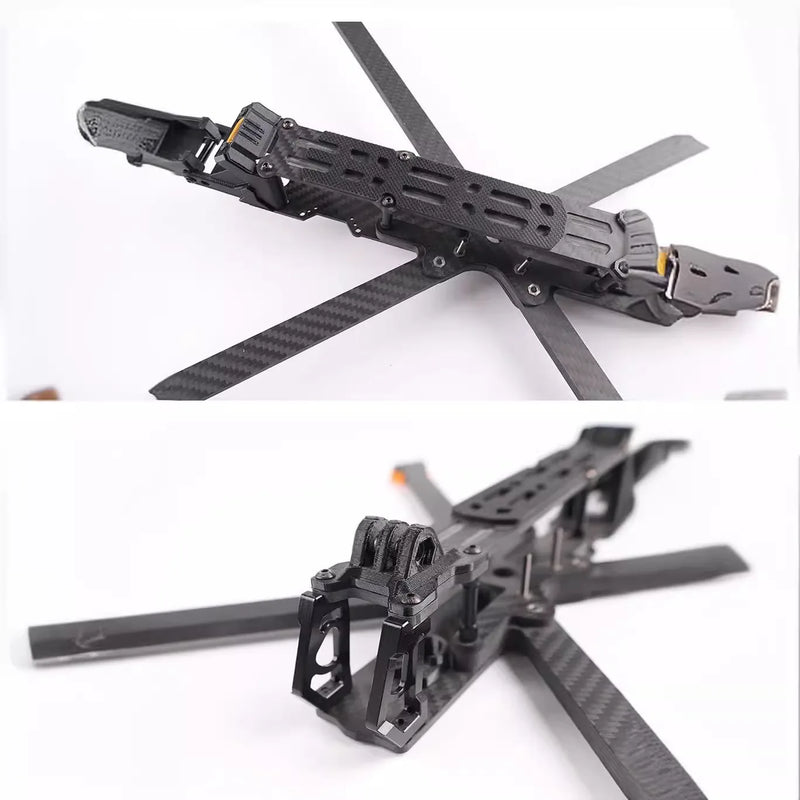 XL10 V6 420mm 10inch Wheelbase Super Long Range HD True-X Carbon Frame Kit with 8mm Arm Compatible DJI O3 VISTA FPV Parts