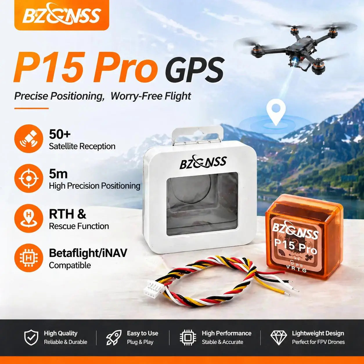 BZGNSS P15 Pro M10 GPS Module