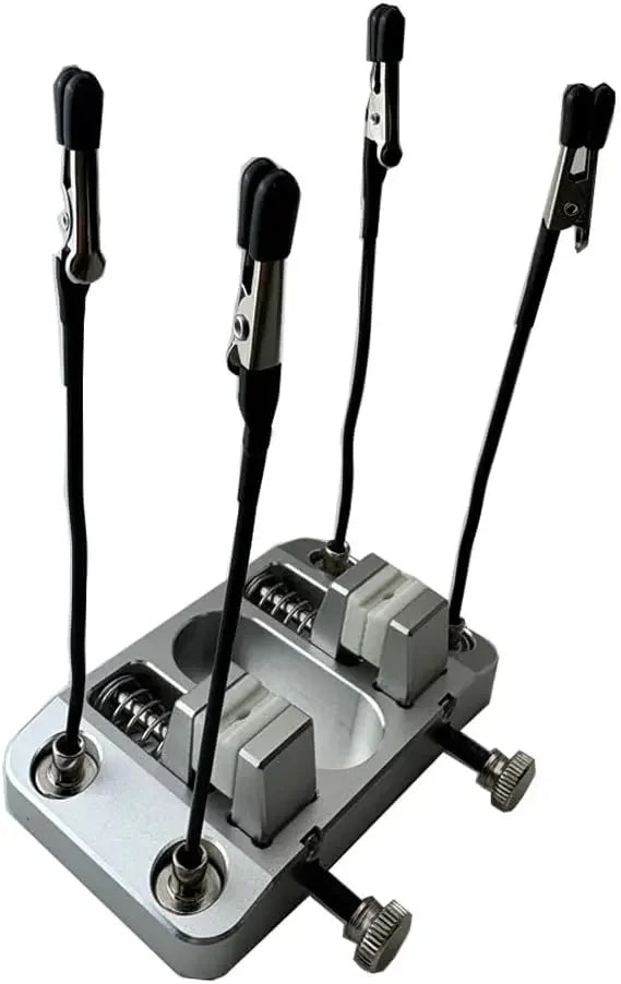 Welding Wire Fixture Welding Table Clamp Soldering with Strong Magnetic Base Flexible Arms PCB Holder