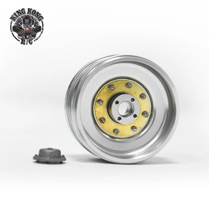 Kingkong RC A6 1/16 Tank Toy Accessories Upgrade Parts CNC Metal Road Wheel Upgrade Parts D-K008