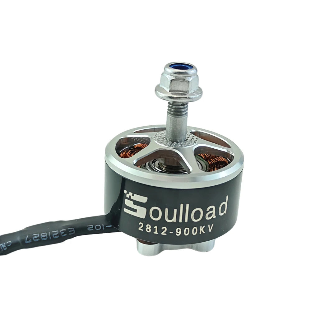 4pcs Soulload 2812 900KV  Brushless Motor 5-8S CNC 6061-T6 Aluminum Bell 7-9inch Propeller for RC FPV Drone