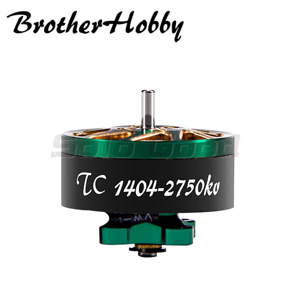 4pcs Brotherhobby TC 1404 4600KV /3800KV /2750KV 4-6S Brushless Ultralight Motor for FPV Racing Freestyle Drones and FPV MultiRotor