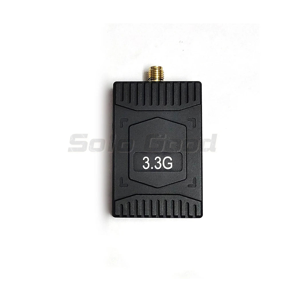 Long Range 3.3GHz 4W FPV Video Transmitter VTX 8CH 4000mW 3.3G VRX Receiver Kit for FPV RC Racing Drone Goggles
