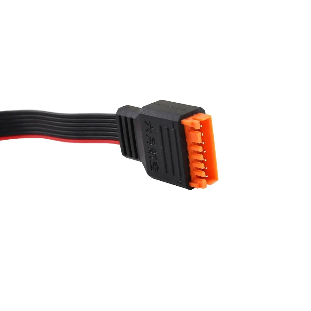 2PCS Charger Extension Cable Balanced Head for 2-6S Lithium Batteries Suitable for HOTA D6Pro ISDT Q6 M8 M6
