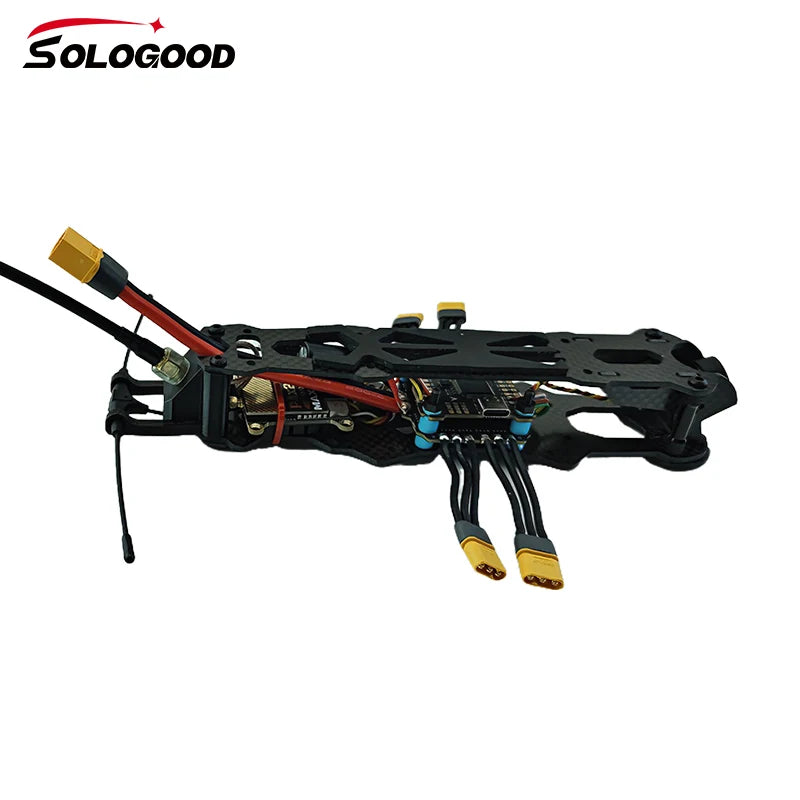 SoloGood MARK4 7inch FPV Dron 2807 1300KV F405 55A Stack 5.8G 2.5W Max VTX Gemfan 7040 7Inch 3-Blade Propeller  Caddx Ratel 2