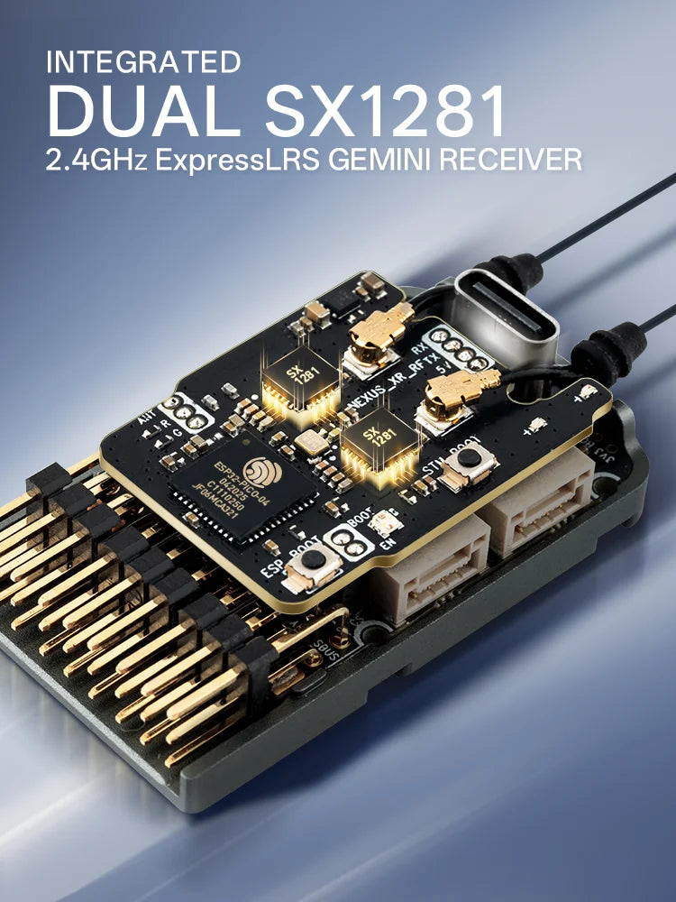 Radiomaster Nexus-XR Helicopter Flight Controller With Internal Receiver