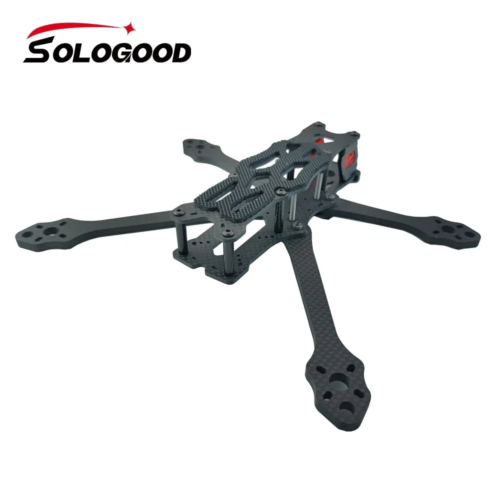 SoloGood APEX DC Frame Kit Quadcopter for CADDX Vista Polar Nebula Pro RunCam Link Phoenix DJI O3 Air Unit 2306 Motor