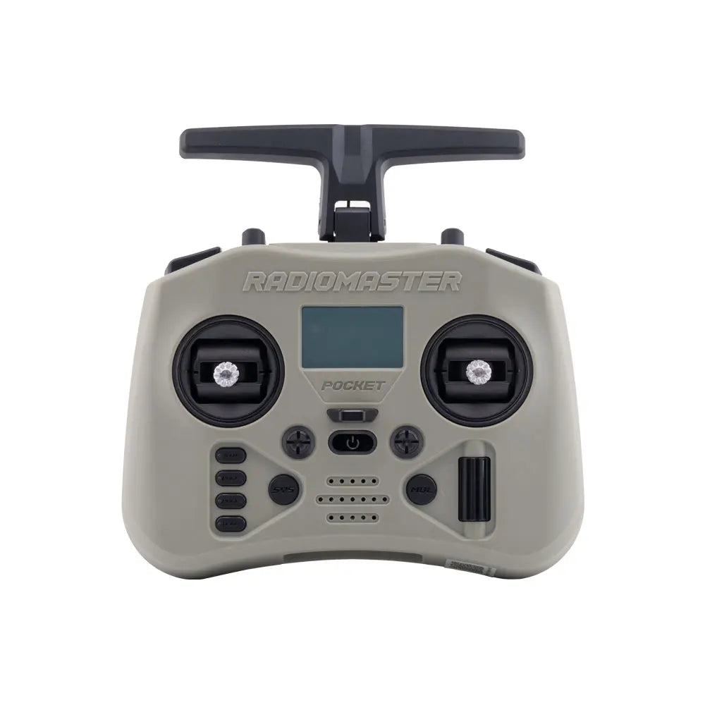 Radiomaster Pocket Crush 2.4GHz ELRS Hall Gimbal Transmitter Remote Control Portable Lightweight Foldable Antenna