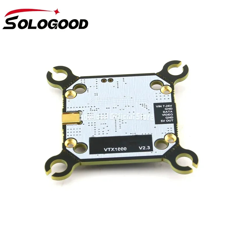 SoloGood 5.8G 1W 48CH VTX Image Transmission Rush Cherry Ntenna Input Voltage 7-26V