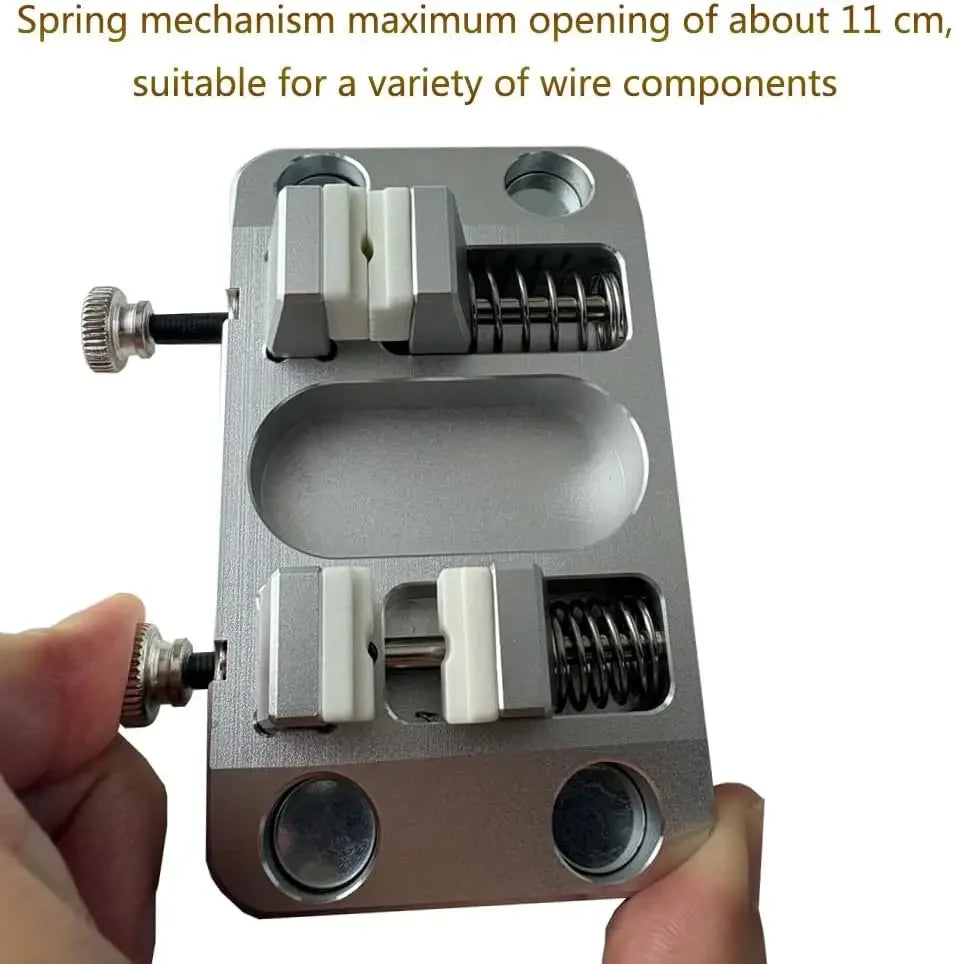 Welding Wire Fixture Welding Table Clamp Soldering with Strong Magnetic Base Flexible Arms PCB Holder