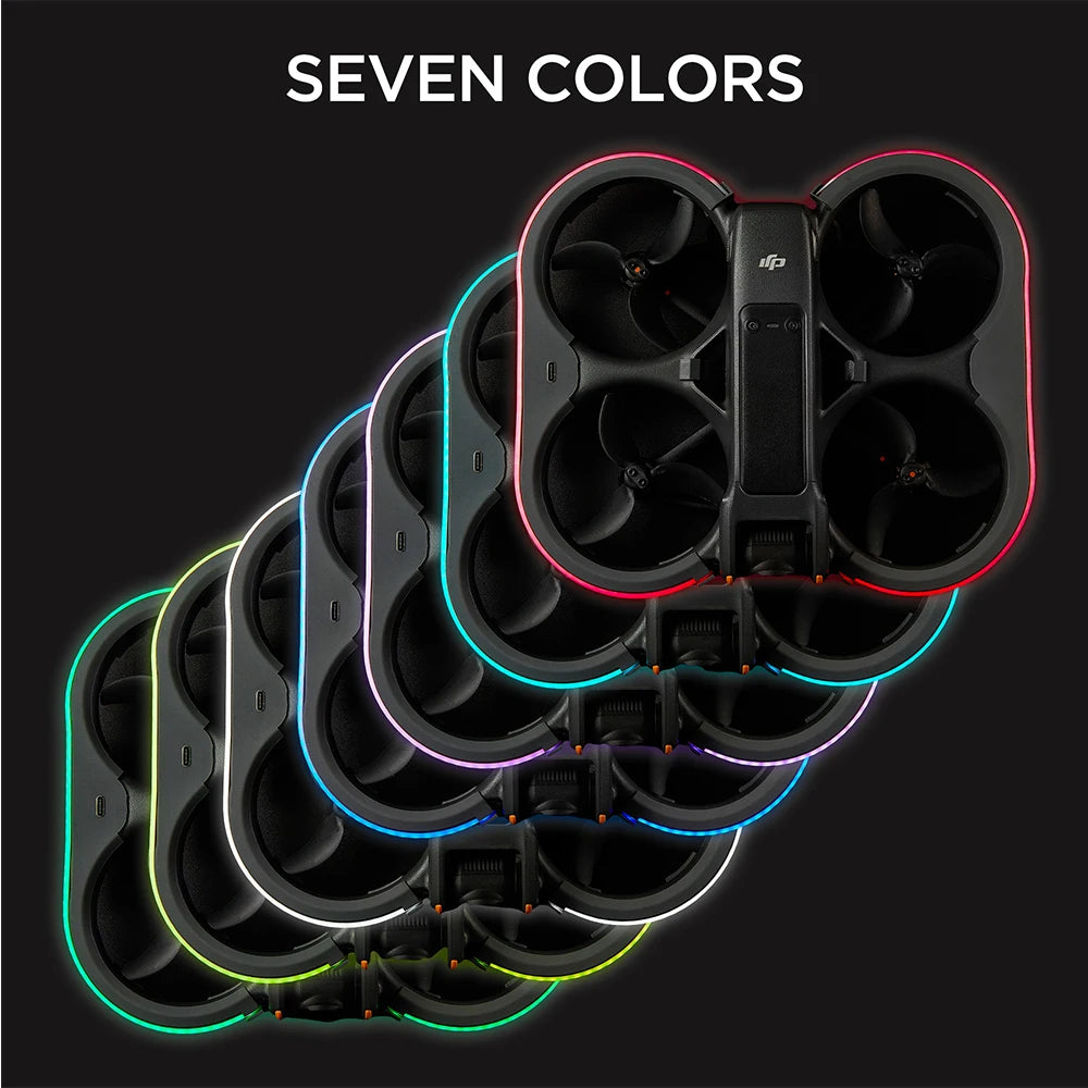 VIFLY Duct Guards with Colorful LED Strip for DJI Avata 2
