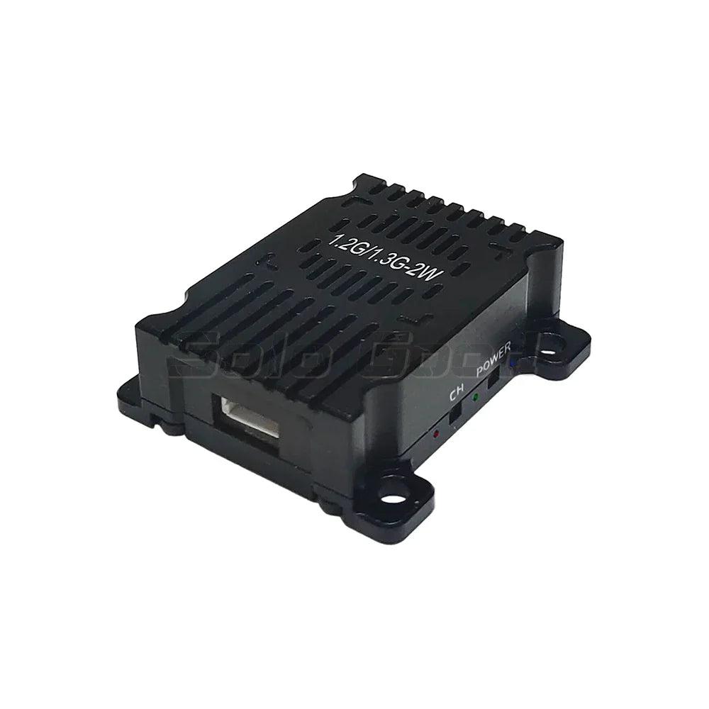VTX 1.2G 1.3G 2W FPV Video Transmitter 9CH 1.2G/1.3G VRX Wid Band Video Receiver Kit