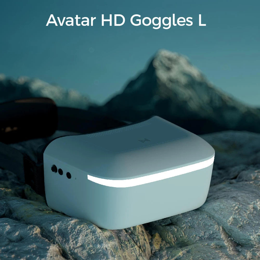 Walksnail Avatar HD Goggles L 5.8G 1080P 4.5" 60HZ LCD HD Screen 9-Axis Gyroscope Support Head Tracker 2-6S for FPV Car Airplane