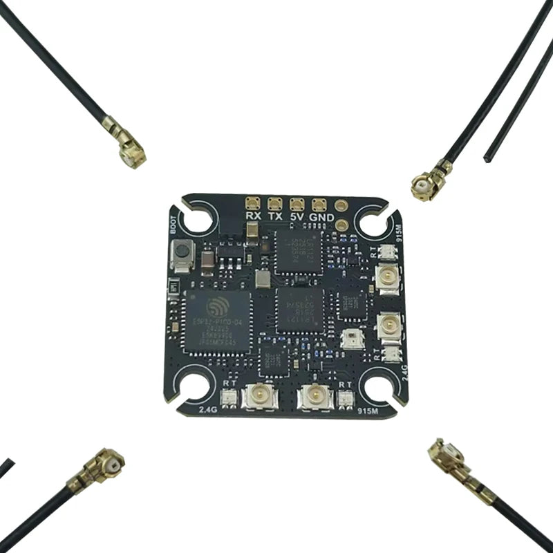 DBR4 2.4GHz Dual Band Gemini Xrossband ExpressLRS Receiver In Stock