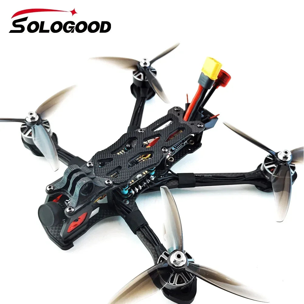 SoloGood APEX EVO DC Frame Kit Quadcopter for CADDX Vista Polar Nebula Pro RunCam Link Phoenix DJI O3 Air Unit 2306 Motor