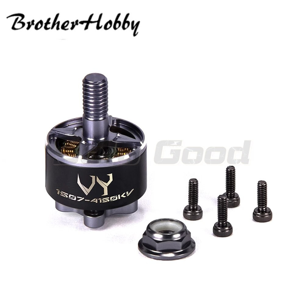 Brotherhobby VY 1507 1550KV / 1900KV / 3100KV / 4150KV  Brushless Motor For FPV Multicopter for RC Drone
