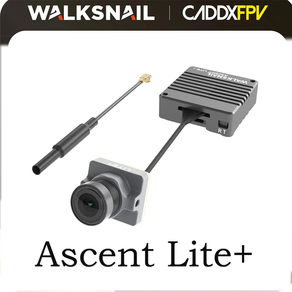 CADDXFPV Ascent Lite+ VTX 1080P 100fps HD Digital Video Transmitter 500mW 35ms