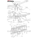 SoloGood APEX EVO  Frame Kit  F405 55A V3 Stack ICM42688P BLS55A 4in1 ESC 2207 2550KV  2-6S Lipo Unibell Brushless Motor