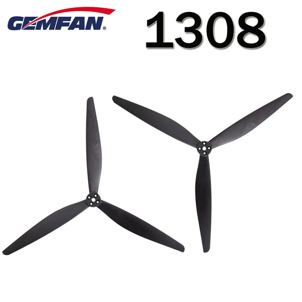 2Pairs(2CW+2CCW) Gemfan X-CLASS 1308 13X8X3 13inch Propeller Glass Fiber Nylon for RC FPV Drone